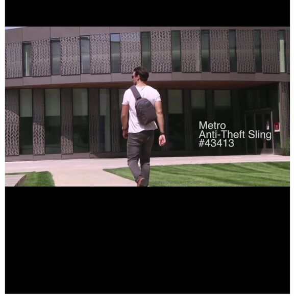 TRAVELON Anti-Theft Metro Sling Anti-Theft RFID Metro Backpack Travel Bag, bag - Picture 4 of 15